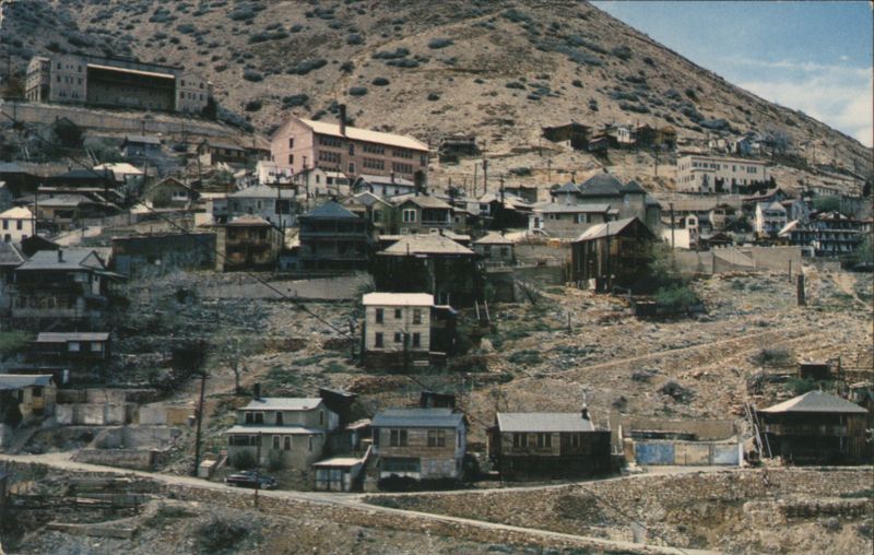 Jerome, Arizona Hillside Mining Town View R. M. Fronske