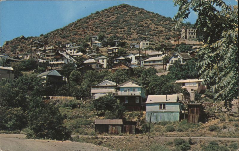 Jerome, Arizona Hillside Town View Bob Bradshaw