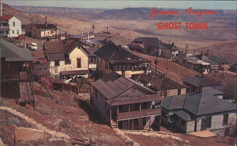 Jerome, Arizona Ghost Town - Historic Mining Community