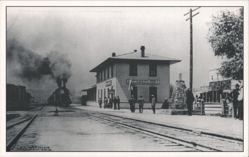 Harvey House & Train, Kingman, Arizona J.K. Watkins