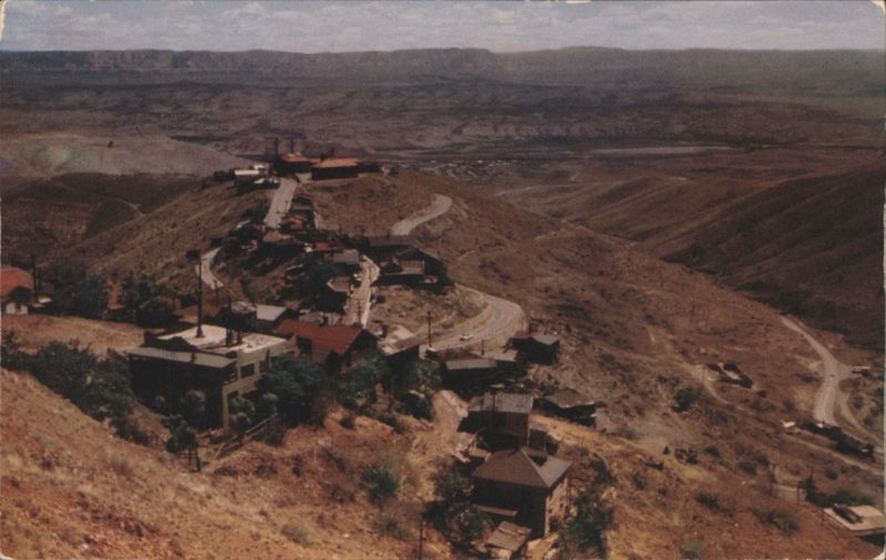 Jerome, Arizona Copper Mining Town on Mountain Side