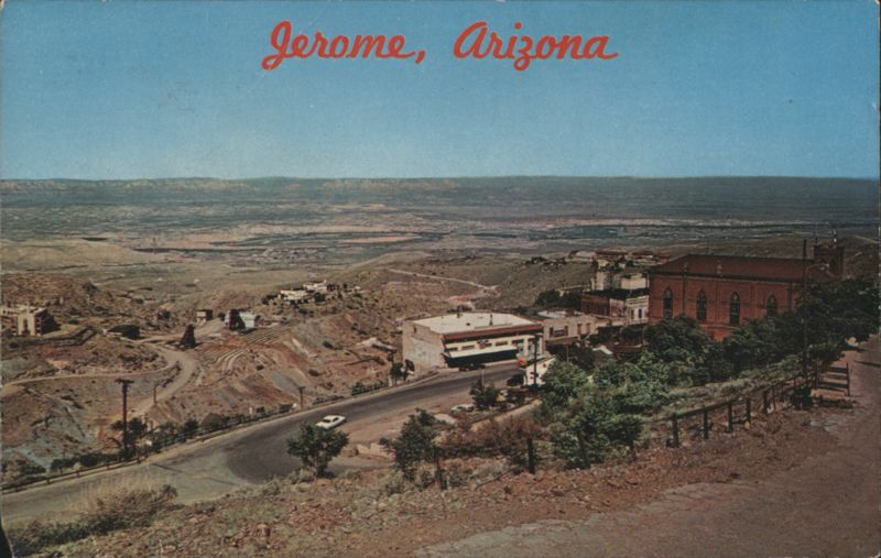 Jerome, AZ Ghost Town, Verde Valley View Arizona Bob Petley