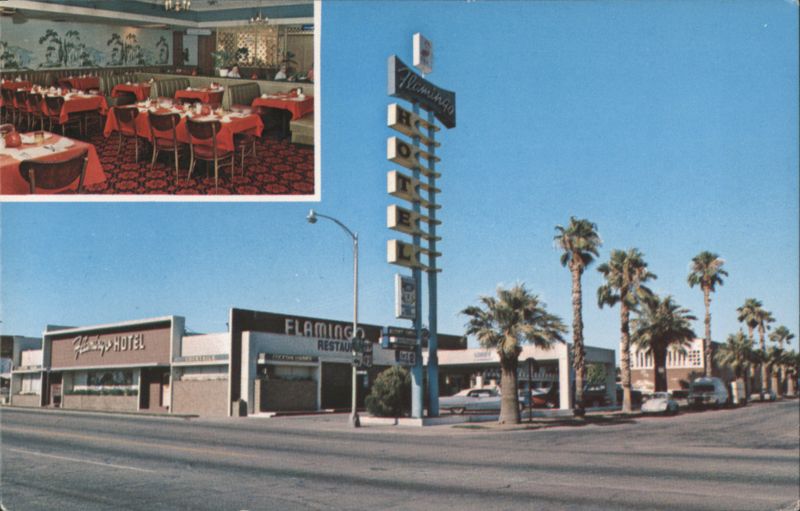 Flamingo Motor Hotel Tucson AZ Restaurant & Pool Arizona