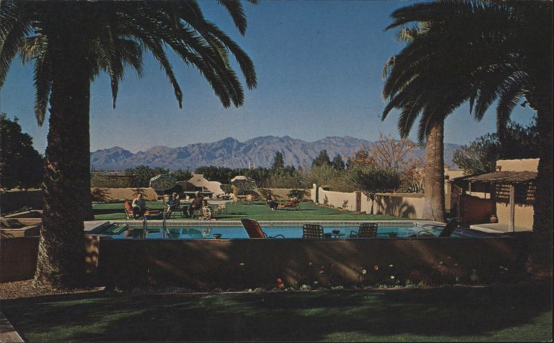 Lodge on the Desert Pool, Santa Catalina Mountains, Tucson AZ Arizona