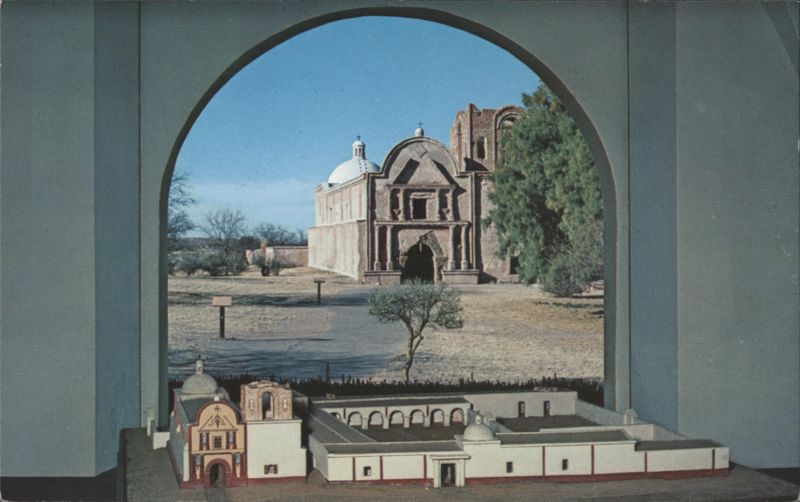 Tumacacori Mission Church & Model, Arizona Bob Petley
