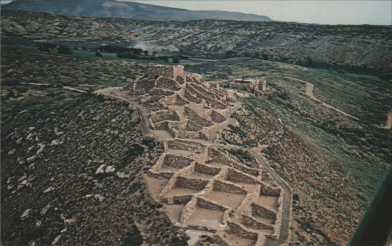 Aerial View of Tuzigoot Ruin, Clarkdale, Arizona National Park Service