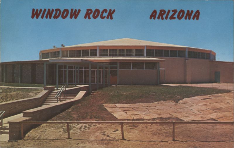 Indian Civic Center, Window Rock, Arizona L. O. Candelaria