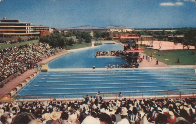 Olympic Swimming Pool, National University of Mexico Mexico City