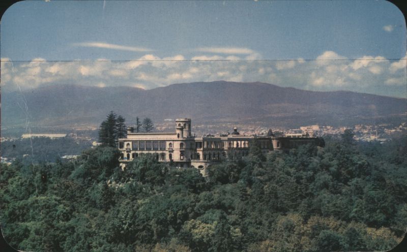 Chapultepec Castle Atop GRASSHOPPER HILL México, D.F. Mexico