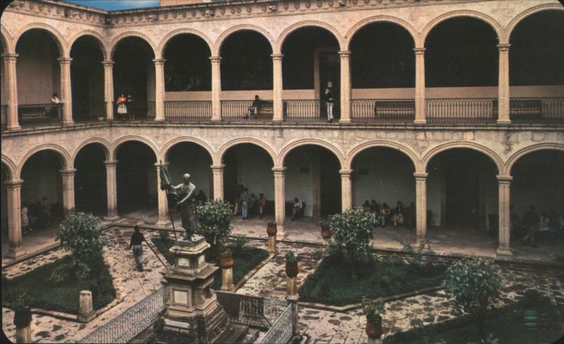 The Ancient College of San Nicolás, Morelia Mich Mexico