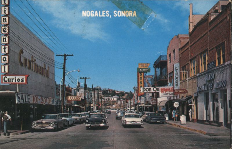Obregon Avenue, Nogales, Sonora, Mexico Dick Parrish