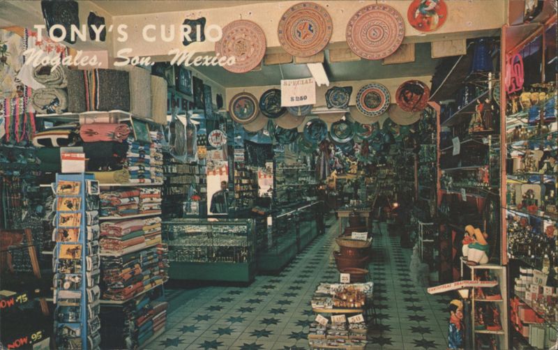 Tony's Curio Shop Interior, Nogales, Mexico