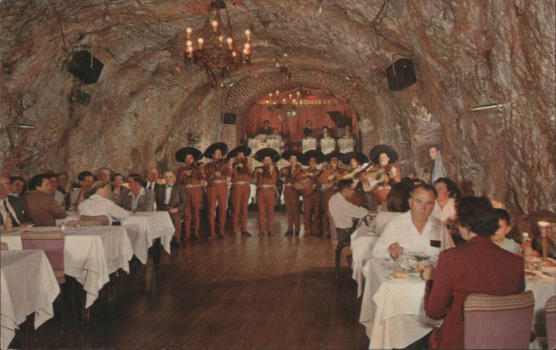 The Cavern Cafe with Mariachi Band, Nogales, Mexico