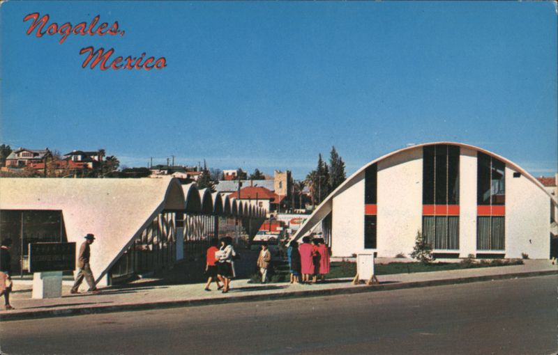 Nogales, Mexico Immigration Office & Shops Dick Parrish