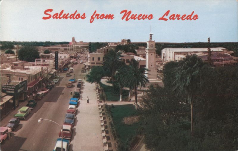 Guerrero Avenue & Plaza Hidalgo, Nuevo Laredo, Mexico