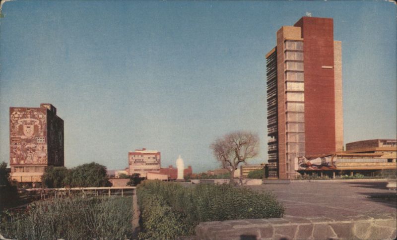 Ciudad Universitaria, UNAM Campus Buildings Mexico City