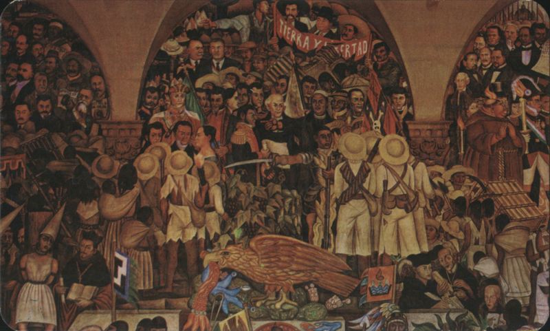 Diego Rivera Mural, National Palace, Mexico City