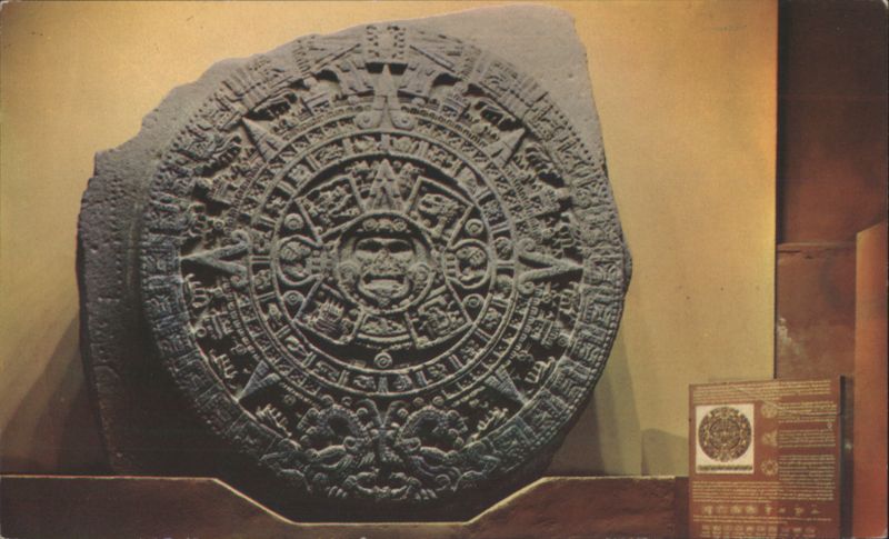 Aztec Calendar Stone, National Museum, Mexico City