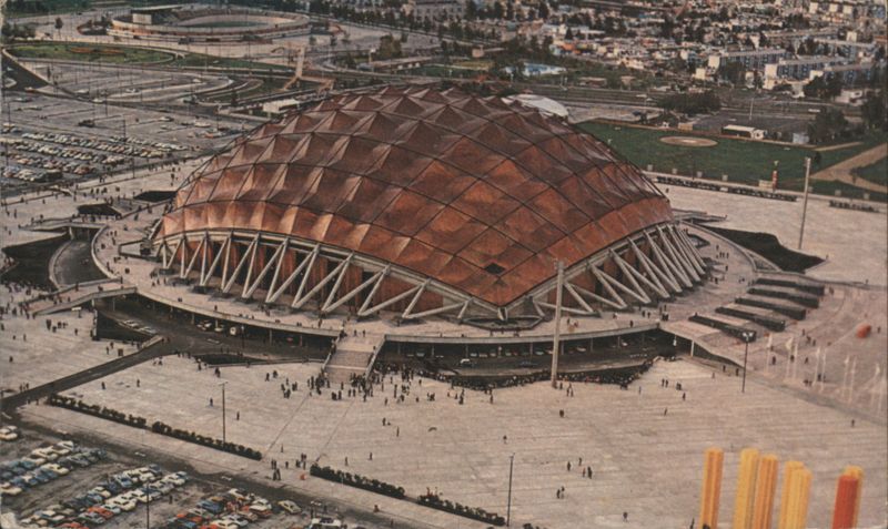 Palacio de los Deportes Aerial View, Mexico City