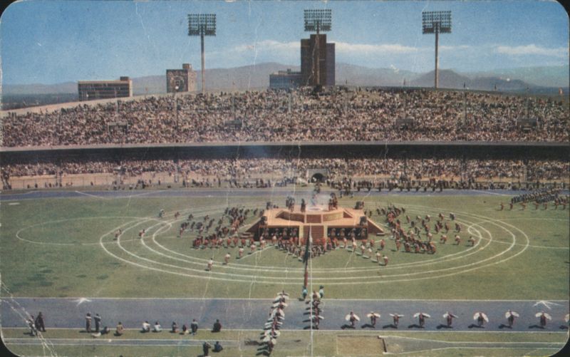 Pageant of the Birth of the Sun, Olympic Stadium, Mexico City