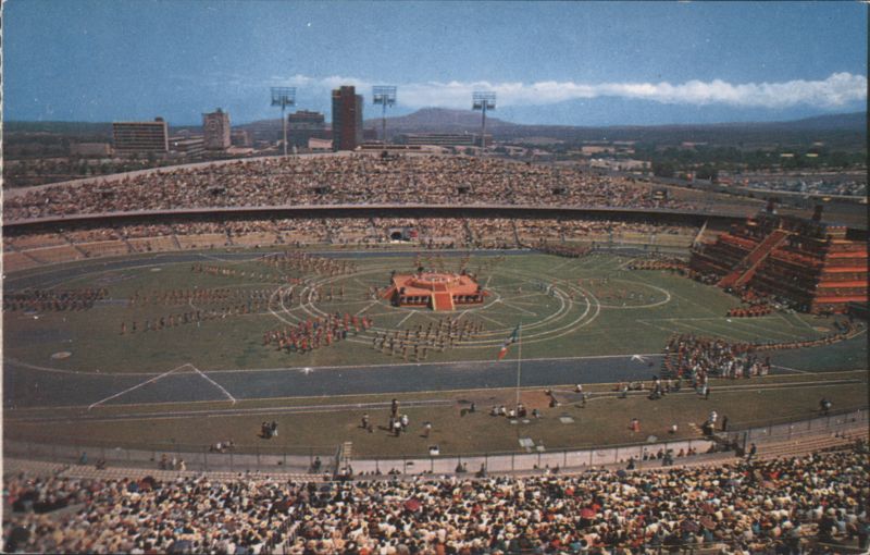 Pre-Hispanic Legend Pageant, Olympic Stadium, Mexico City
