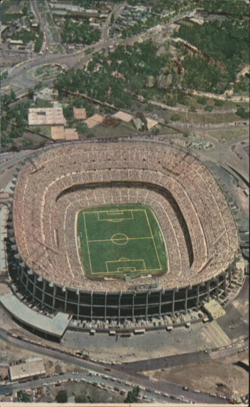 Azteca Stadium Inauguration Day, May 29, 1966 Mexico City