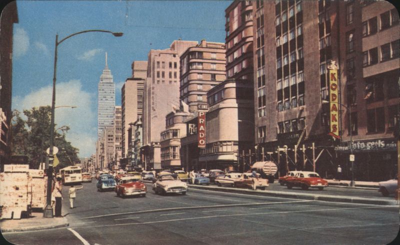 Ave. Juárez, Mexico City, Broadway of Mexico City