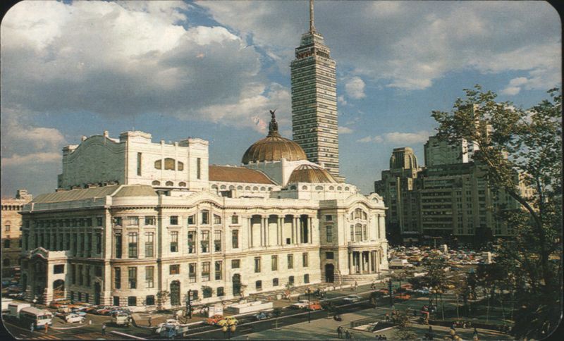 Palacio de Bellas Artes and Torre Latinoamericana, Mexico City