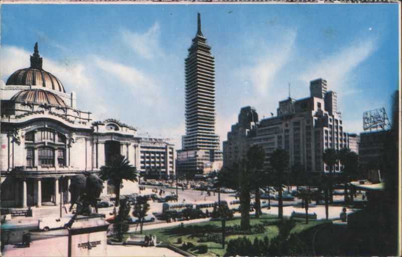 Plaza de Beethoven, Palacio de Bellas Artes, Mexico City