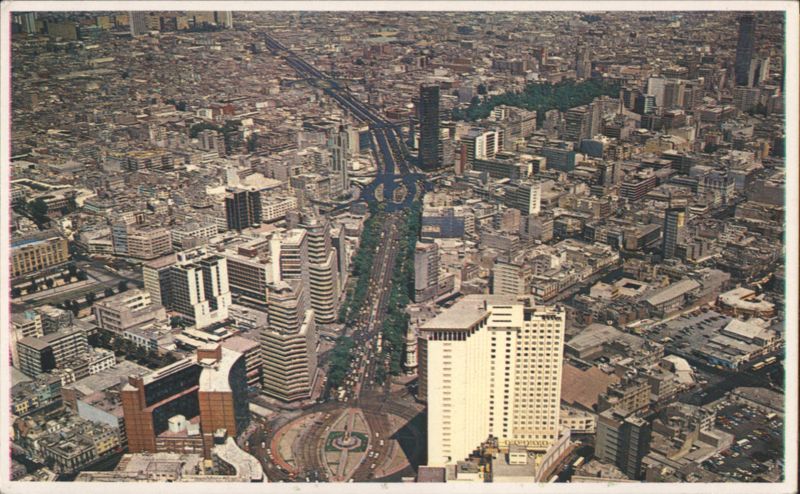 Air View of Mexico City, D.F. FISCHGRUND