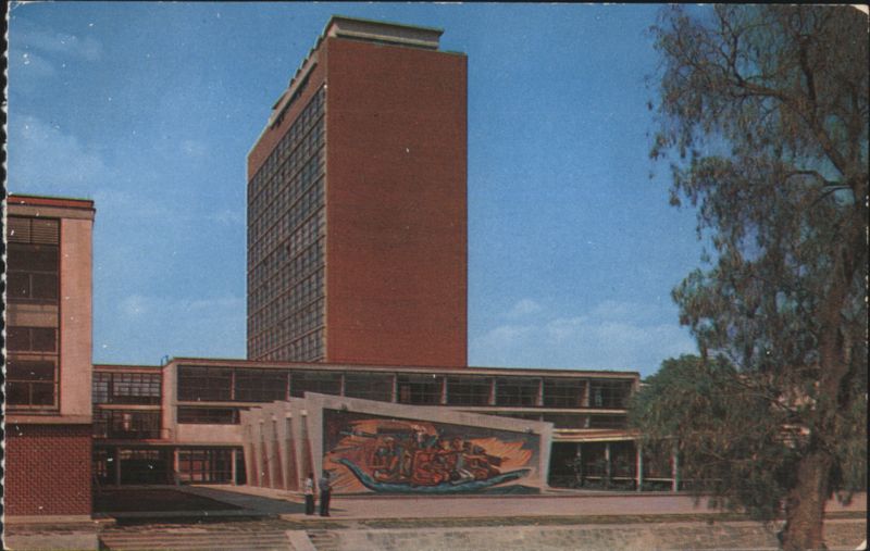 National University of Mexico, Science Buildings, Chavez Morado Mural Mexico City