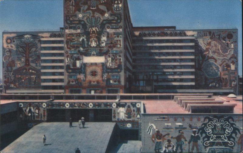 Communications Building Murals, Mexico City