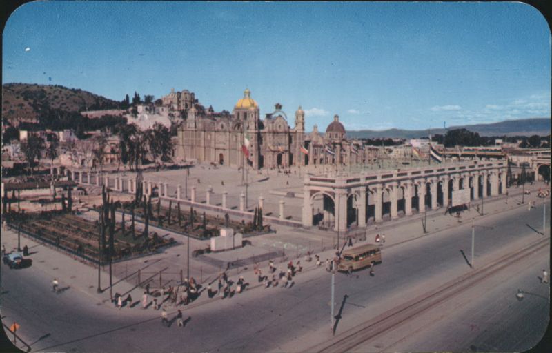 Basilica of Guadalupe & Plaza, Mexico City, Mexico