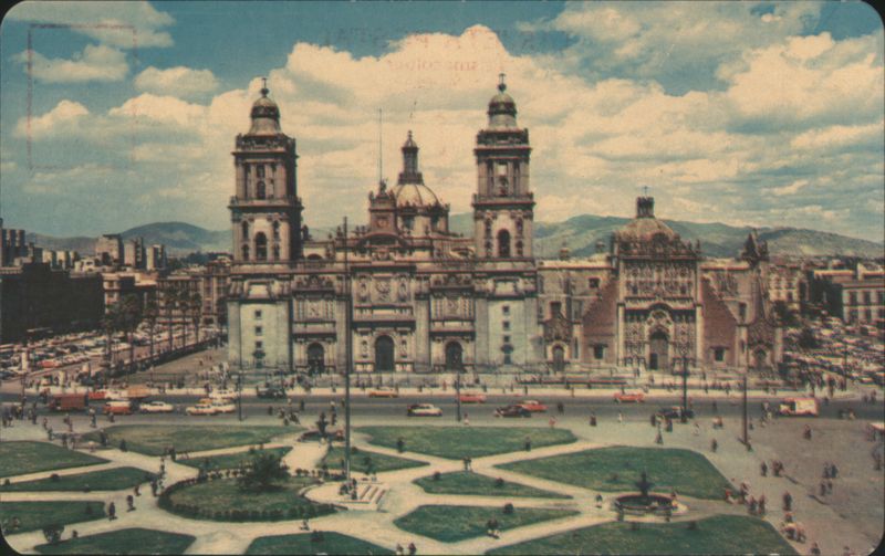 Cathedral of Mexico and Zócalo, Mexico City MARK TUROK