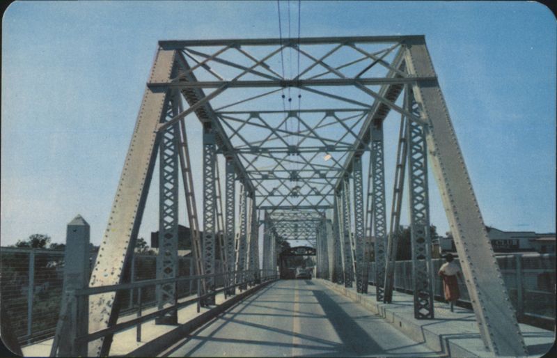 International Bridge, Metal Truss, Piedras Negras Mexico