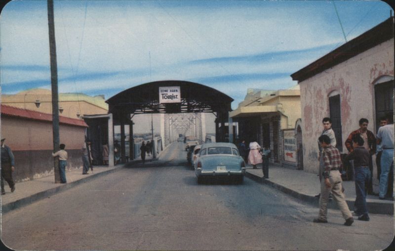 International Bridge Entrance, Piedras Negras Mexico