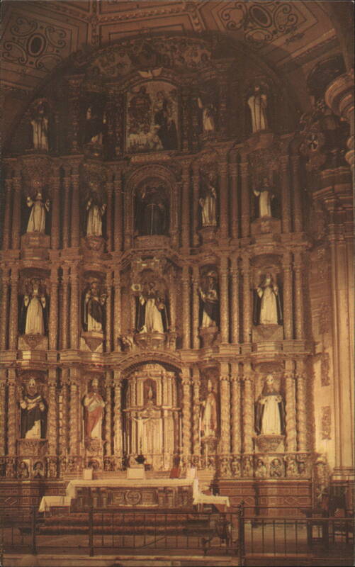 Santo Domingo Temple Altarpiece, Puebla, Mexico