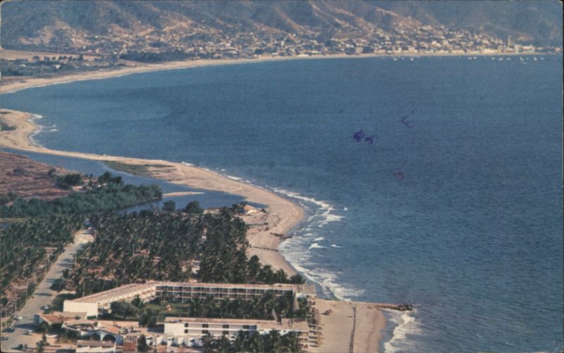 Aerial View of Posada Vallarta, Puerto Vallarta, Mexico JAL