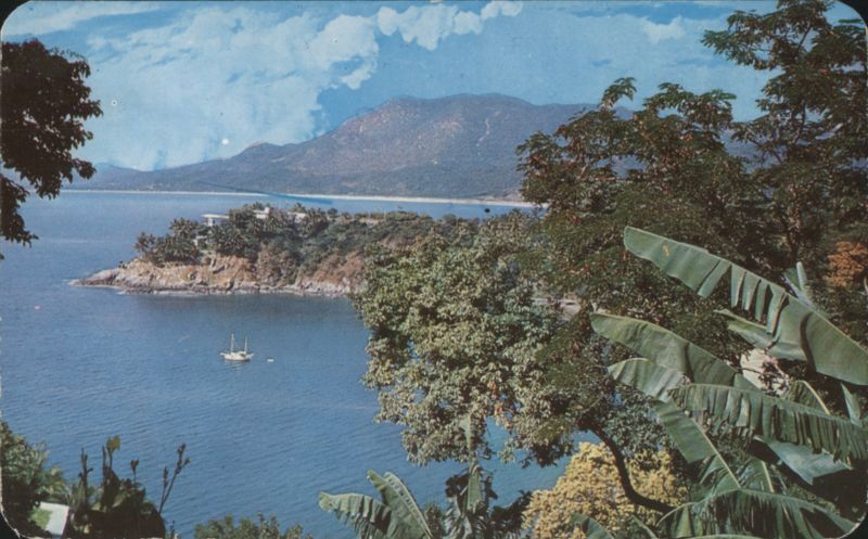 Tropical Landscape, Manzanillo, Mexico Col.
