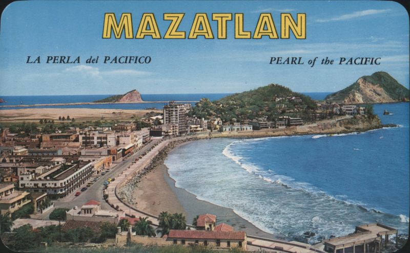 Mazatlan Olas Altas Beach Panoramic View Mexico Mark Turok