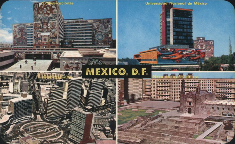 Mexico City D.F. Communications, National University, Columbus Circle