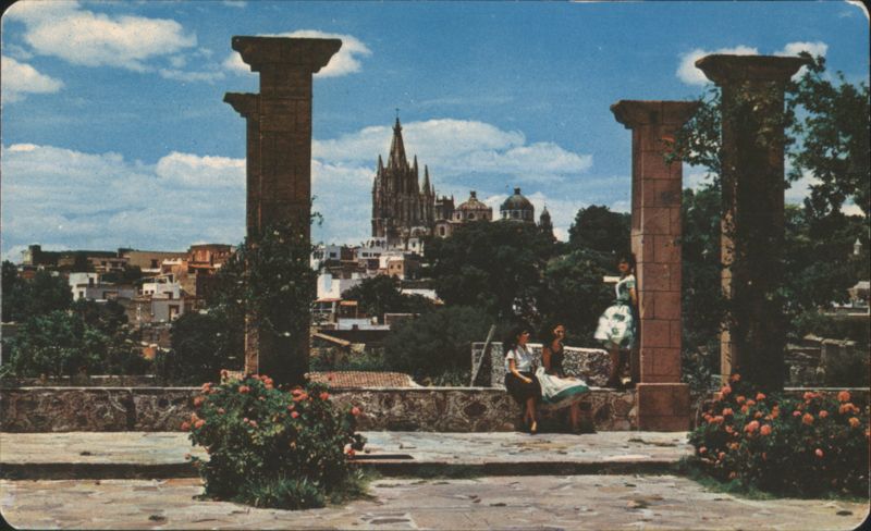 San Miguel de Allende Parroquia View from Mirador Mexico