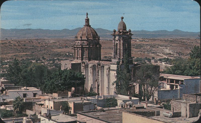 Panoramic View of the Nuns' Church, San Miguel de Allende Mexico