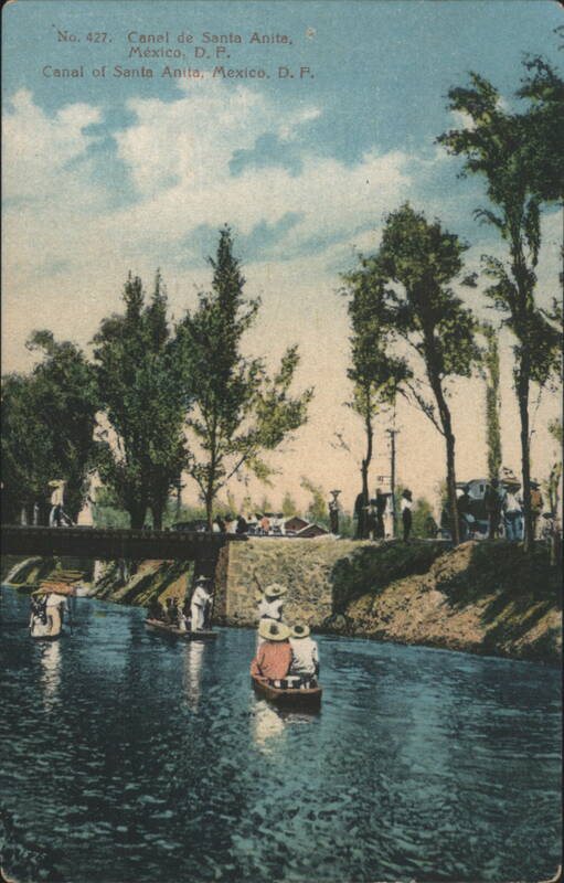 Canal of Santa Anita, Mexico City, Mexico