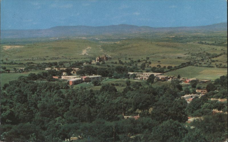 Panoramic view of Instituto Allende and Hotel, San Miguel Allende GT Mexico