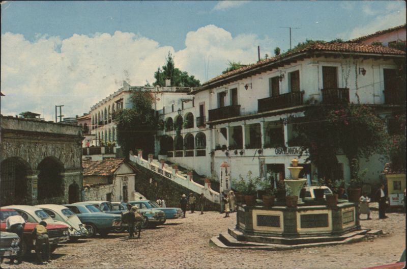 Plaza San Juan and Hotel Santa Prisca, Taxco, Mexico