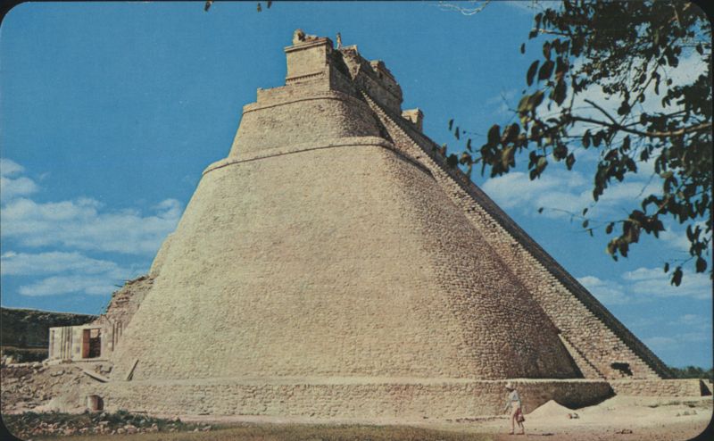 Temple of the Magician, Uxmal, Yucatán México Mexico