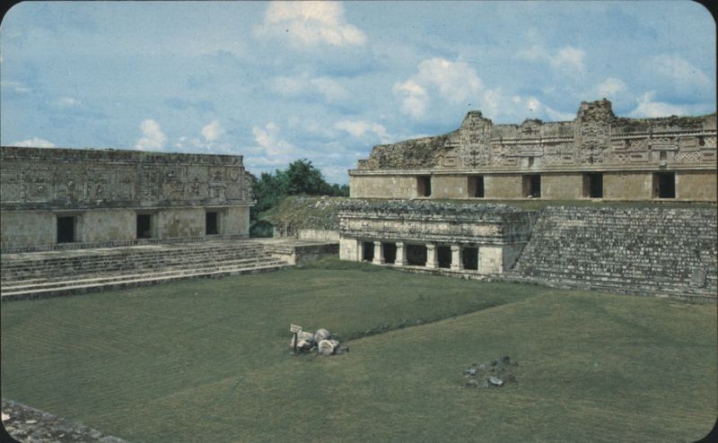 Temple of Venus, Quadrangle of the Nuns, Uxmal Mexico