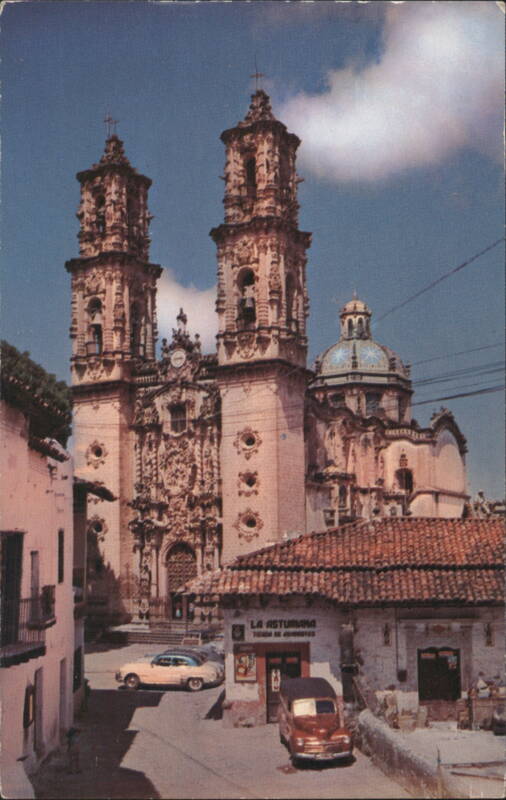 Iglesia de Santa Prisca, Taxco, Mexico - Churrigueresque Art