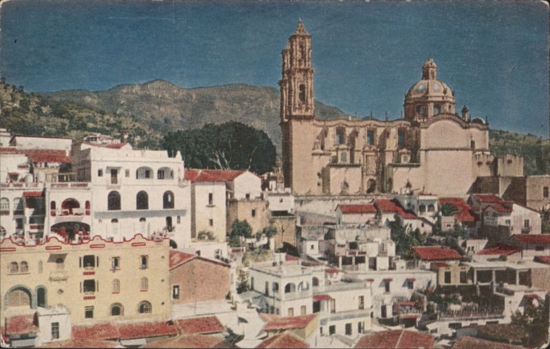 Panoramic View of Taxco, Guerrero, Mexico
